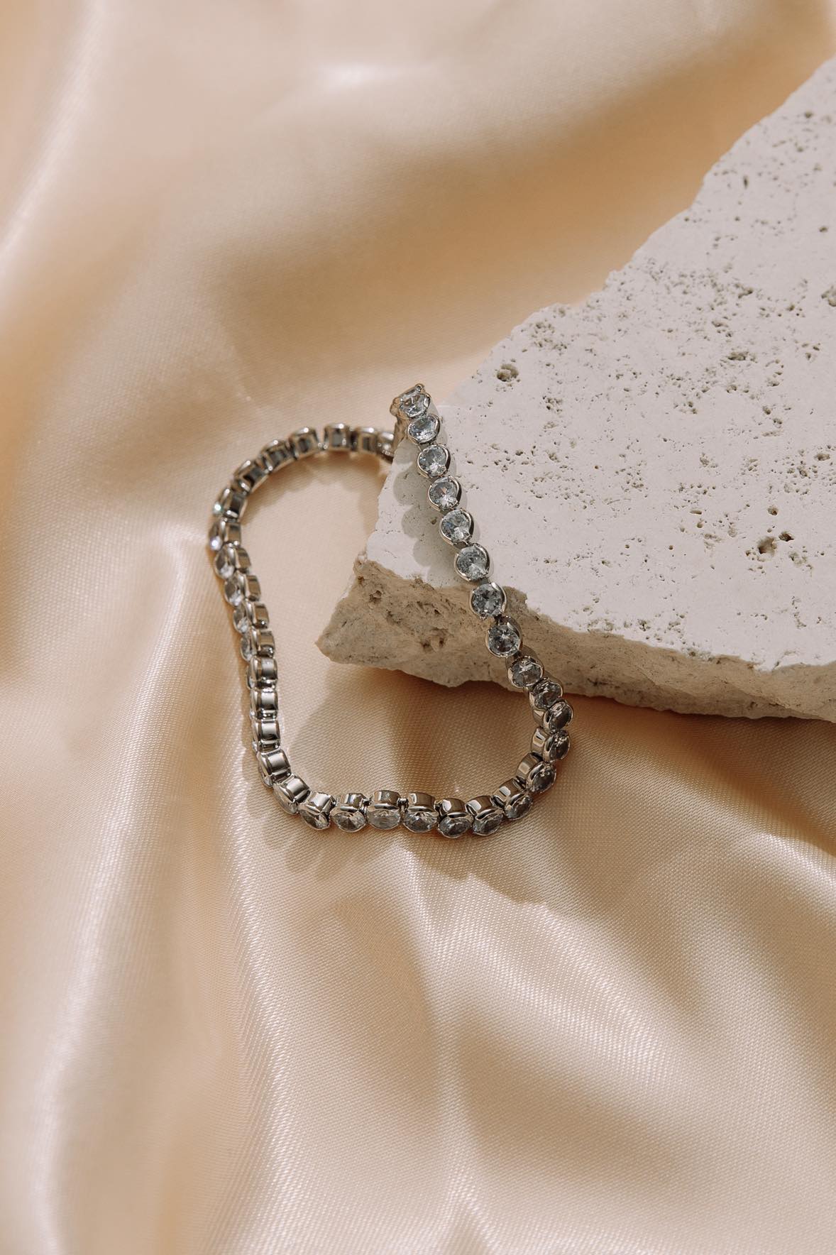 Monica Tennis Bracelet