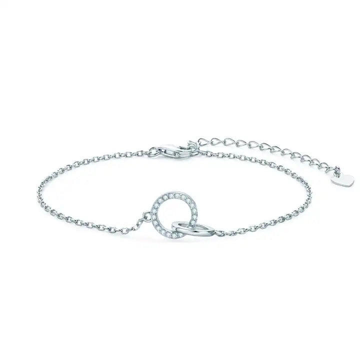 Infinite Moissanite Bracelet 18K