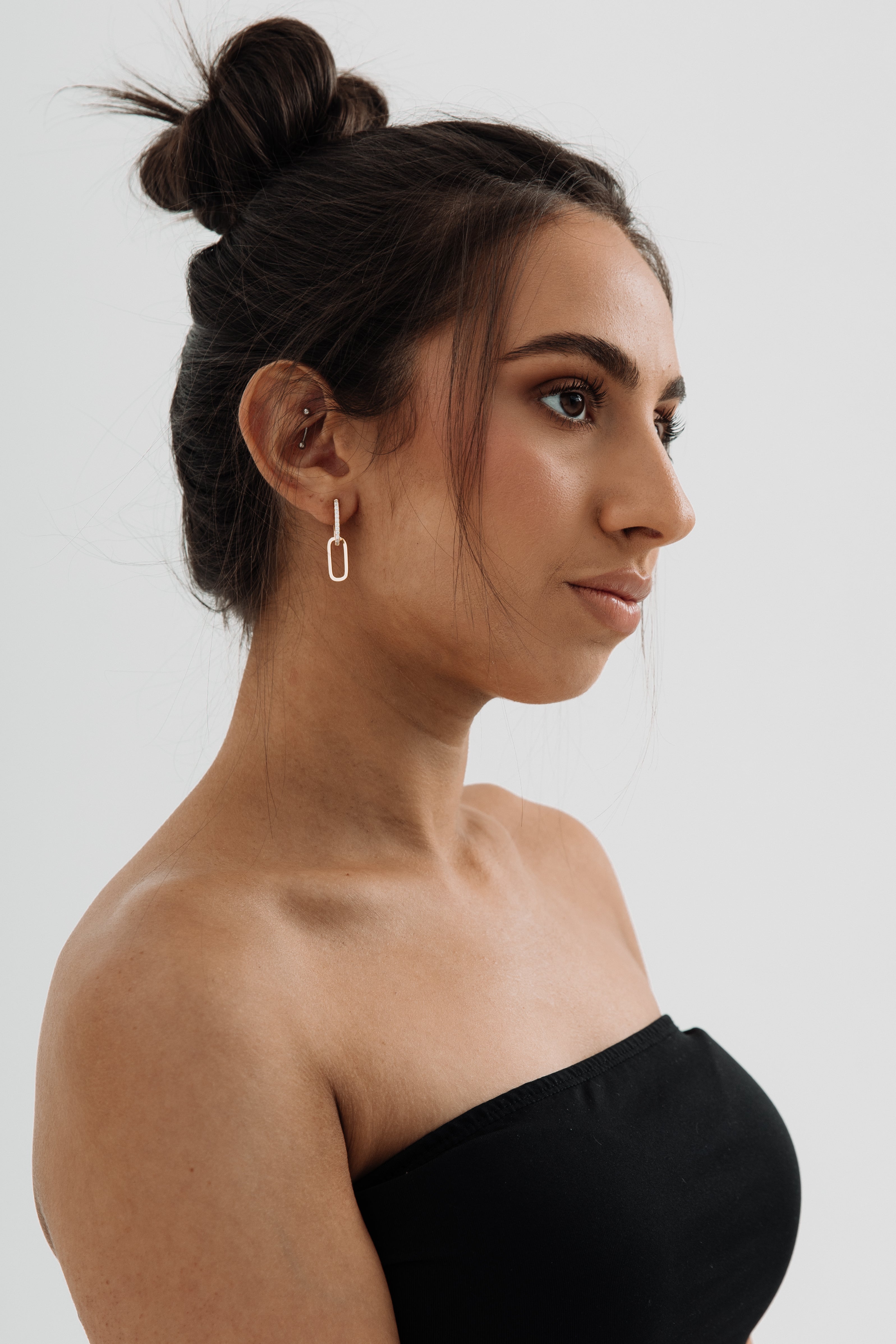 Em Moissanite Earrings