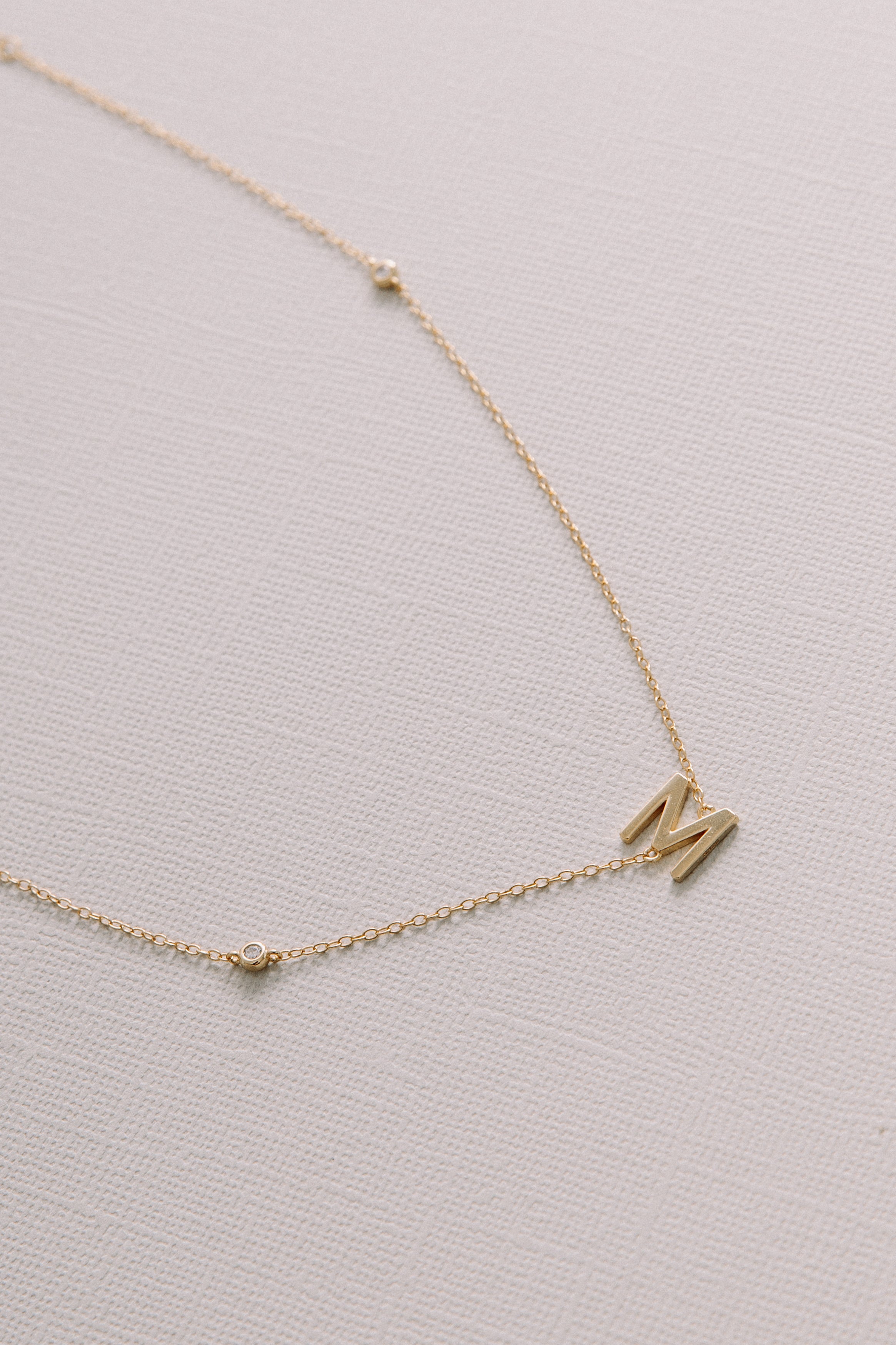 Sparkle Initial Necklace