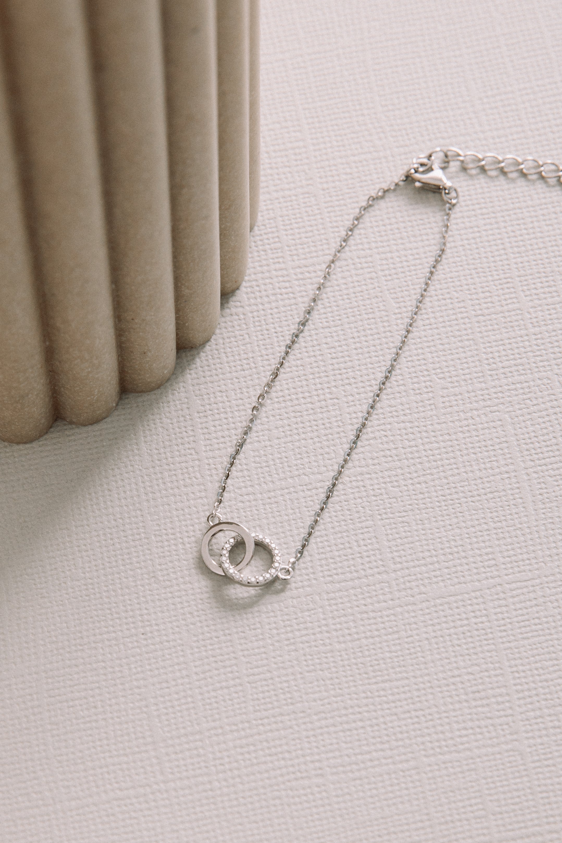 Infinite Moissanite Bracelet 18K