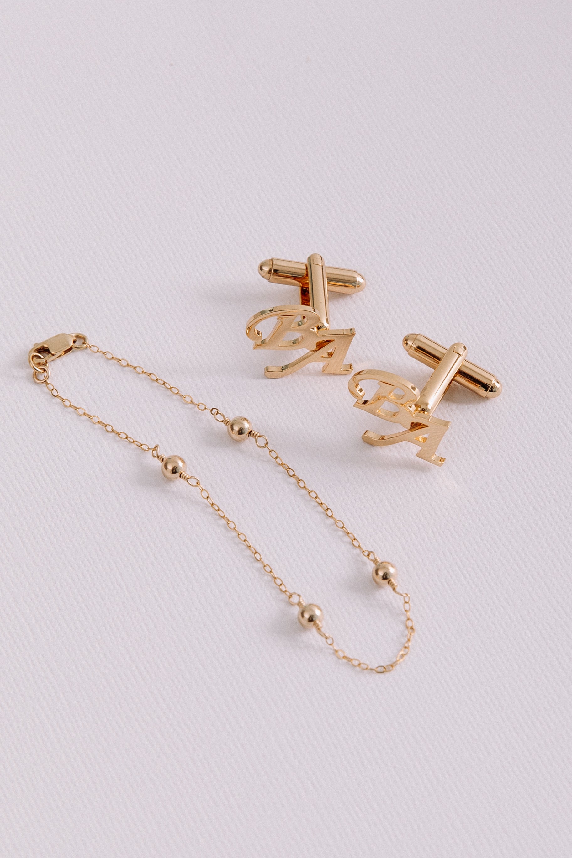 Personalized Initial Cufflinks