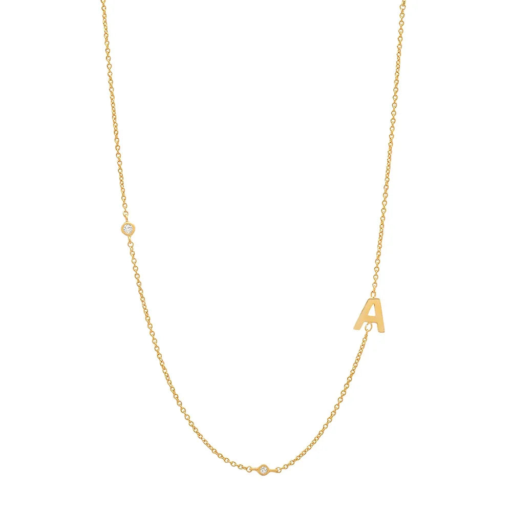 Sparkle Initial Necklace