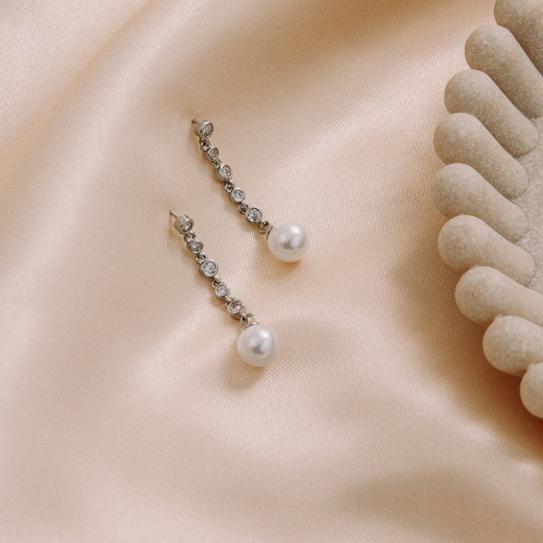 Alex Pearl Drop Earrings