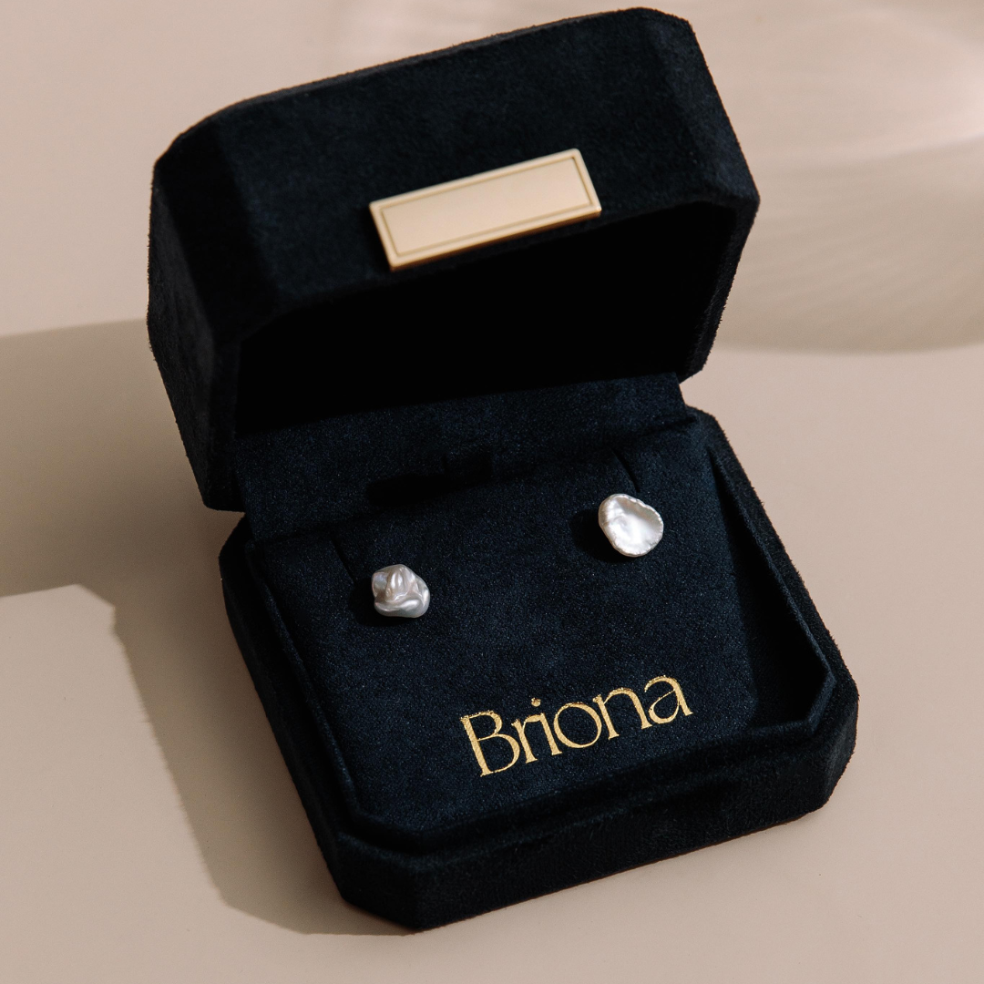 Natural Pearl Studs