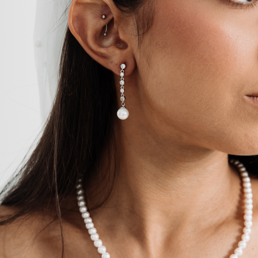 Alex Pearl Drop Earrings