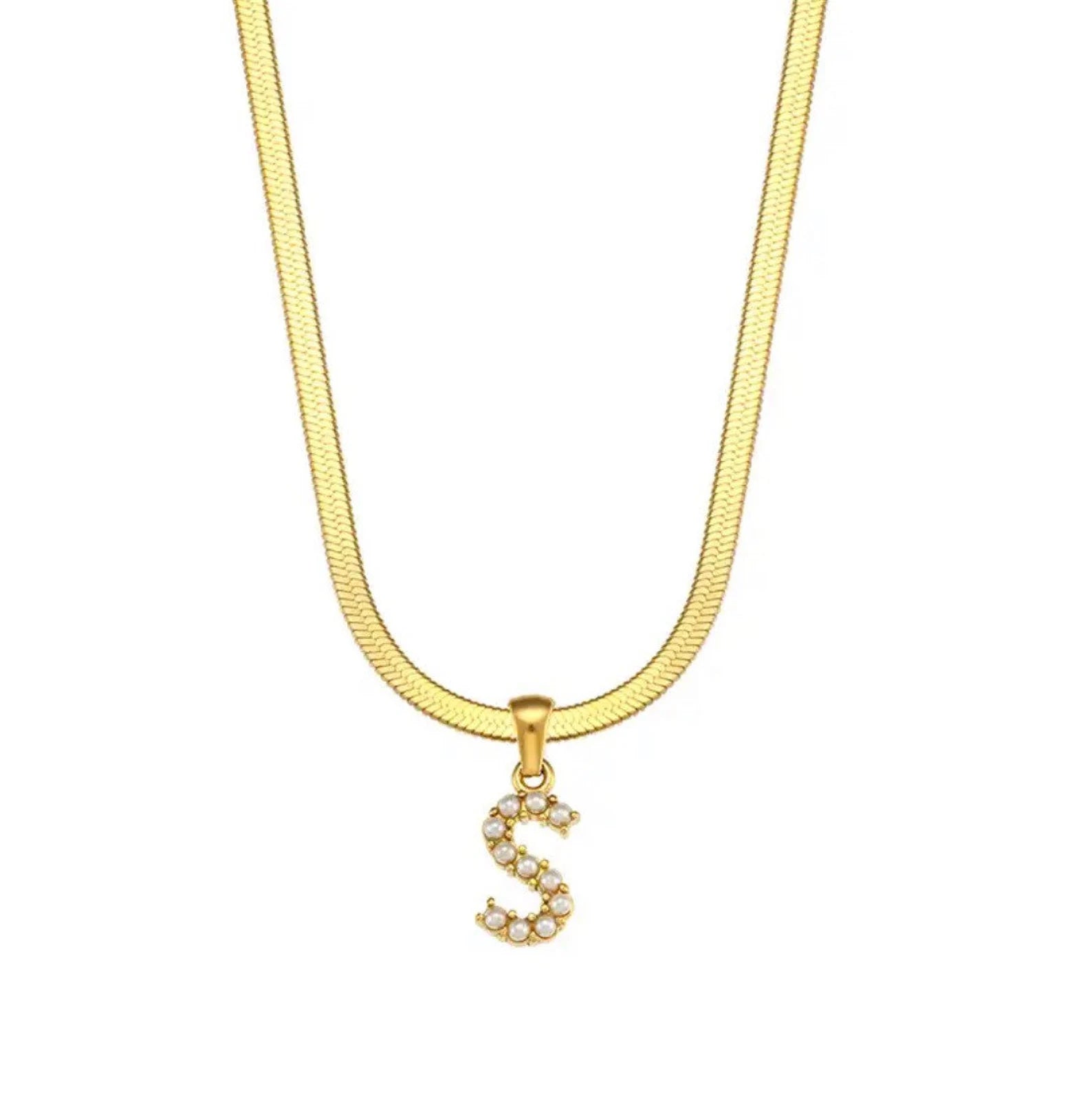 Hunter Initial Necklace