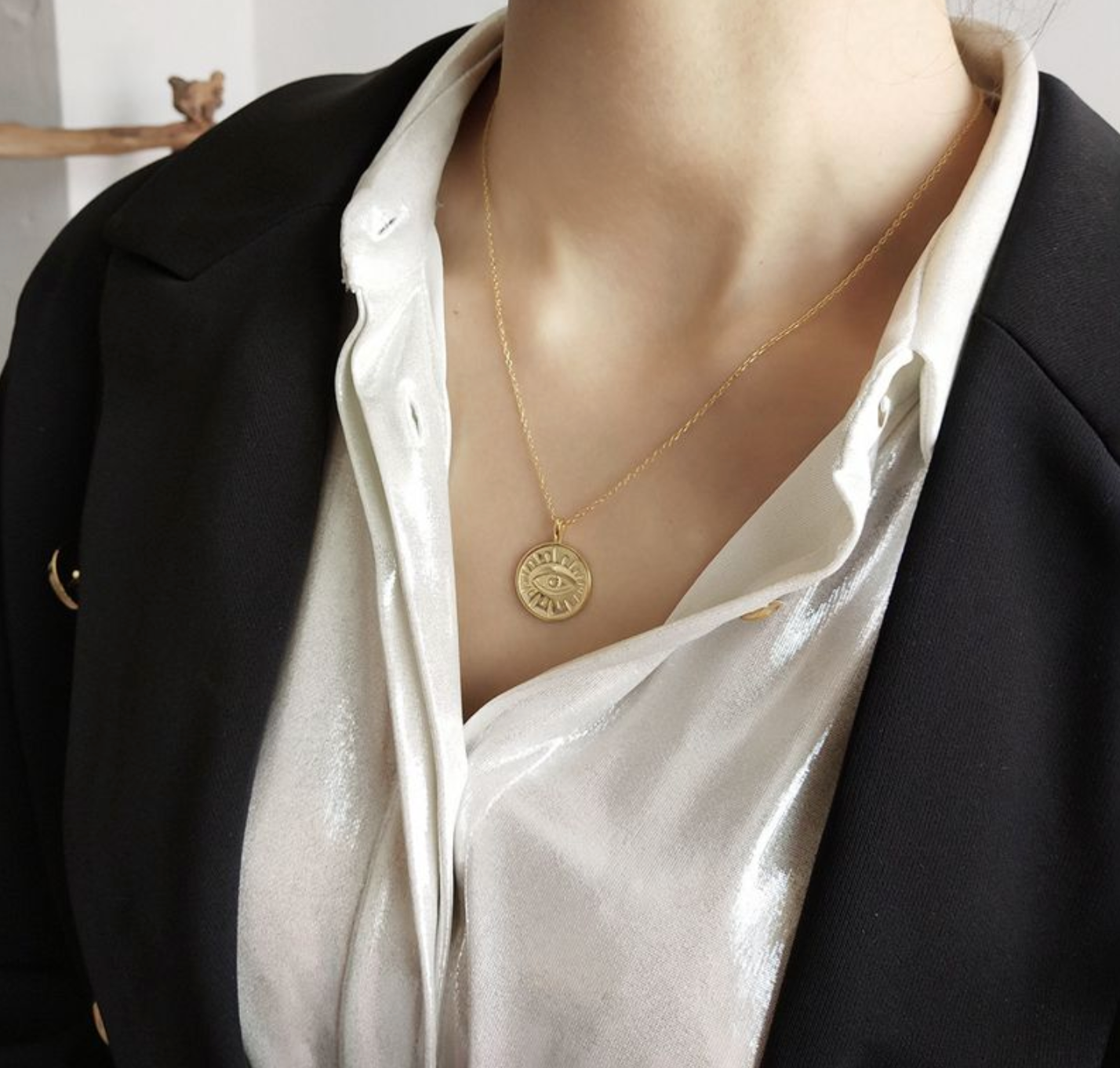 Zena Evil Eye 925 Necklace